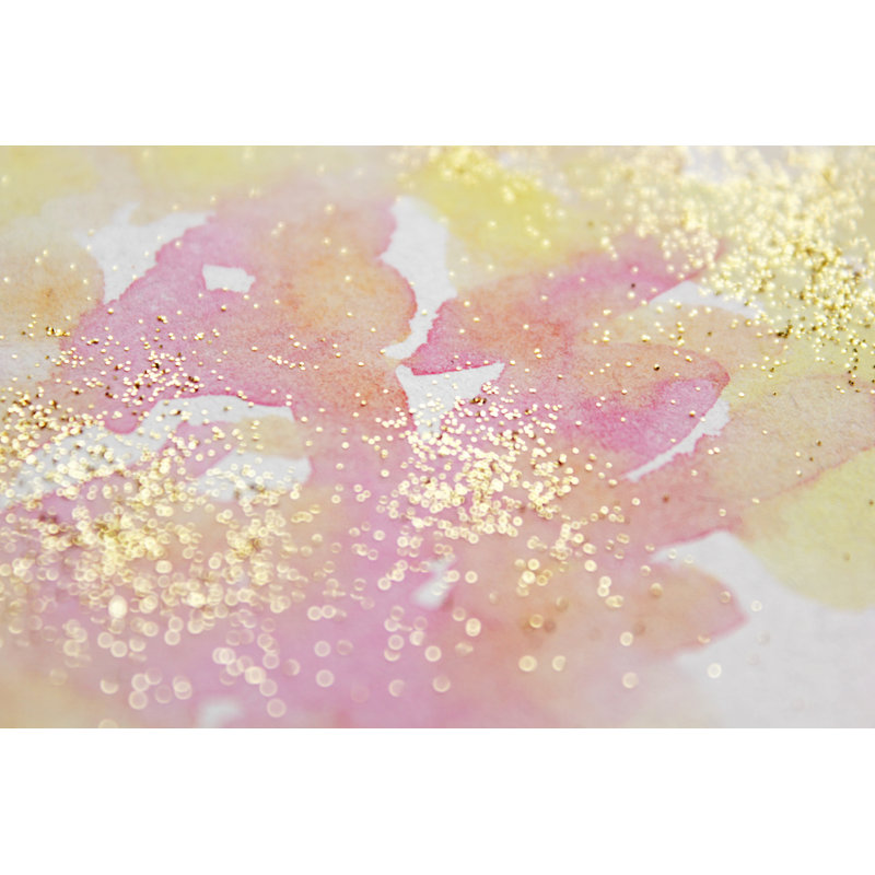 Greifenstein Glittery Pattern - Wrapped Canvas Print, 30cm H x 46cm W x 3.8cm D