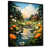 Black Floater Framed