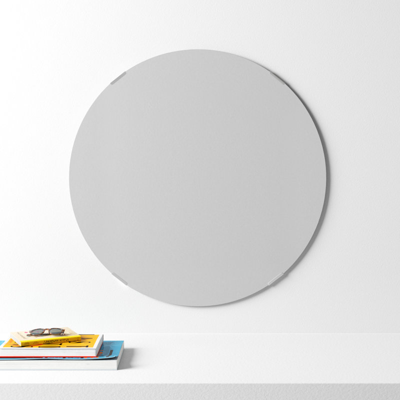 Miroir de coiffeuse sans cadre Samonie, 44 po x 44 po