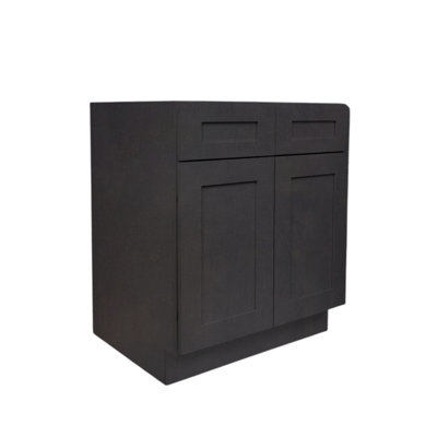 B27 Double Door Base Cabinet with Drawer and Adjustable Shelf