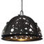 Josefina 1 - Light Black Dome Pendant