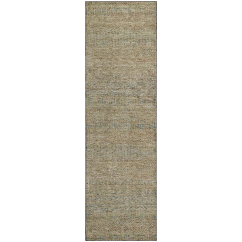 Premium Machine Washable Marasco AMF1634 Stripes Rug, Runner 2'3" x 7'6"