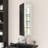 12 Inch Rectangular Medicine Cabinet With Mirror-629653440