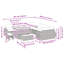 142cm Wide Patio Sofa with Cushions