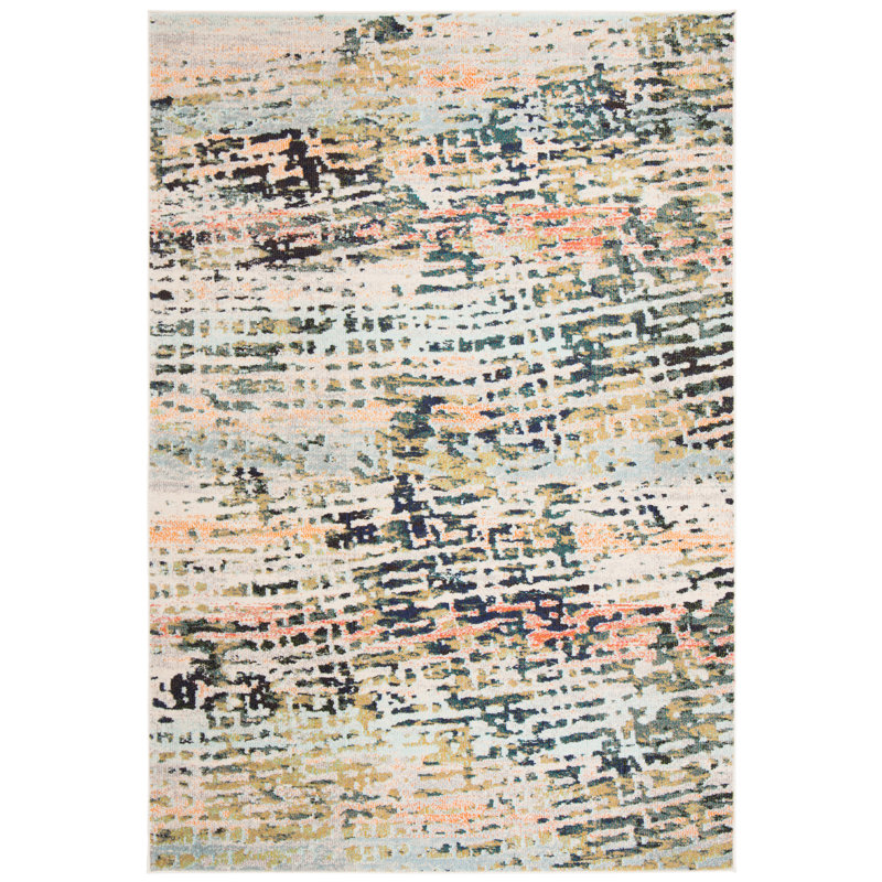 Maynor Abstract Hand Woven Area Rug, Rectangle 183 x 274 cm