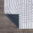 Veliz Machine Washable Geometric Performance Gray/Ivory Area Rug-330242988