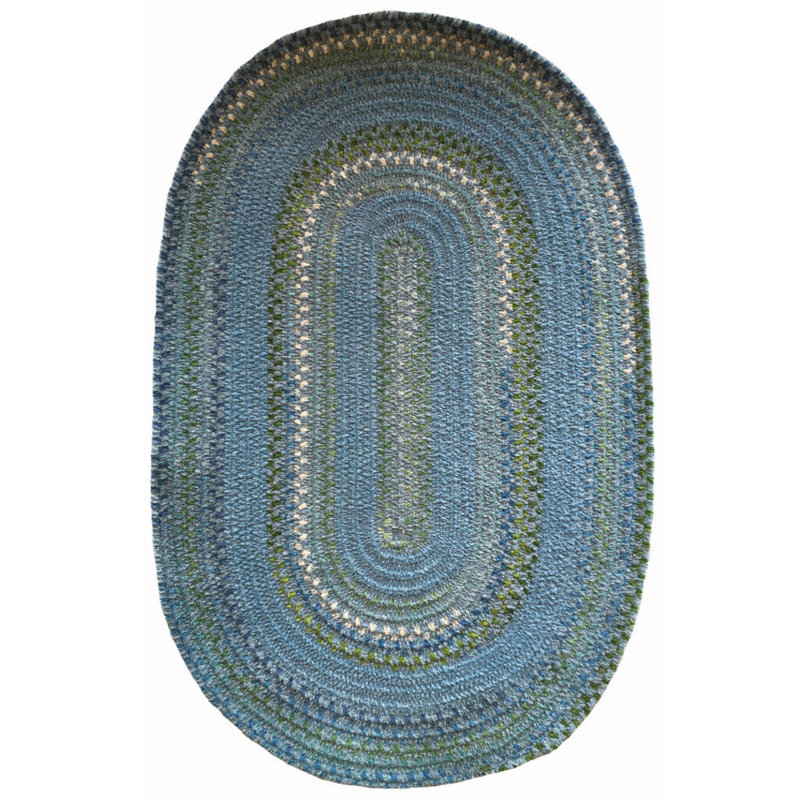 Brayden Cotton Indoor Rug, Oval 20" x 30"