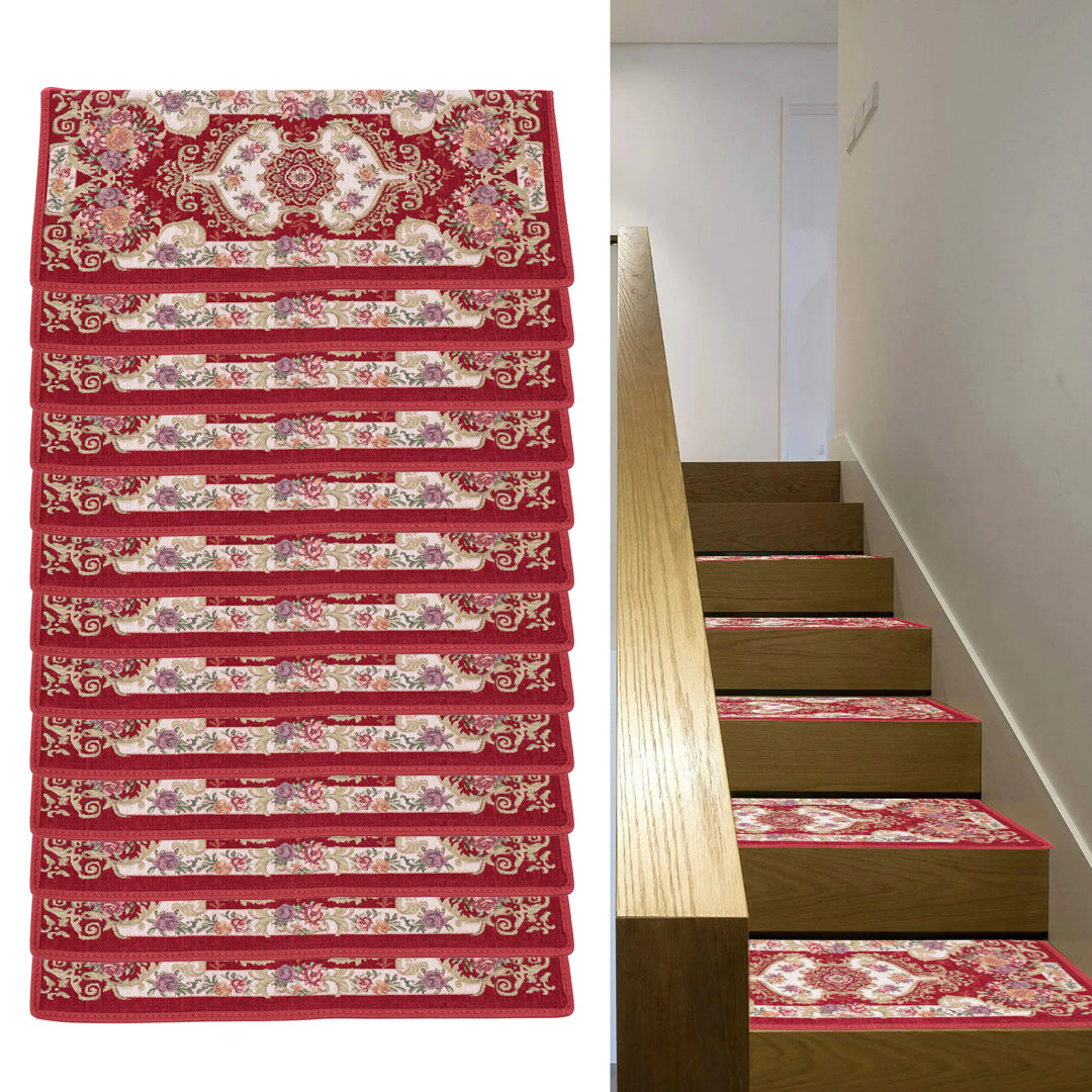Mollyemma Non-Slip Stair Tread (Set of 13) Bloomsbury Market