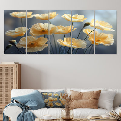 Eshan - coquelicots, ensemble d'art sur toile