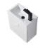 Ensemble de meuble-lavabo simple mural moderne 18 po 18 po