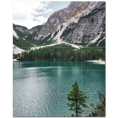 Mountains Photo 4.25'' x 4.25''