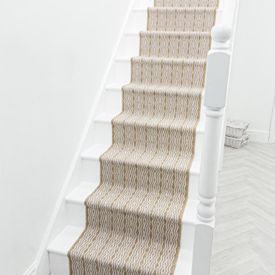 Stair Runner Striped Flatweave Area Rug