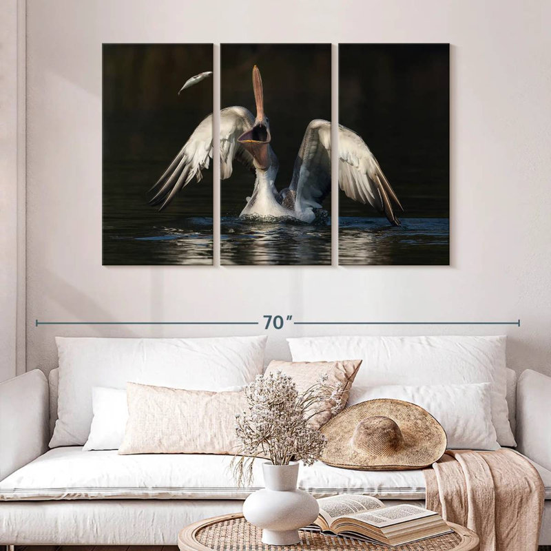 Pelican Alignment, 32" H x 50" W