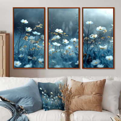 Bibeau - Wildflowers Wall Art Living Room Set