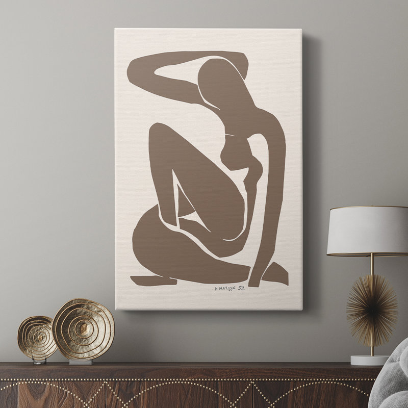 Matisse CCXV, reproduction d'art encadrée sur mesure, galerie Cavas, H 48 po x l 32 po