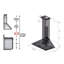 Hotte de cuisine murale ZLINE Convertible Vent-1413621963