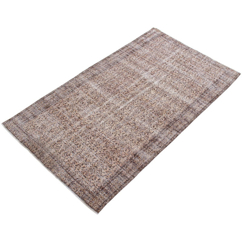Tapis beige à transition de couleur 5 pi 7 po x 9 pi 7 po