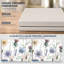 «Watercolor Delicate Wildflowers», reproduction d'impression sur toile tendue-129450223