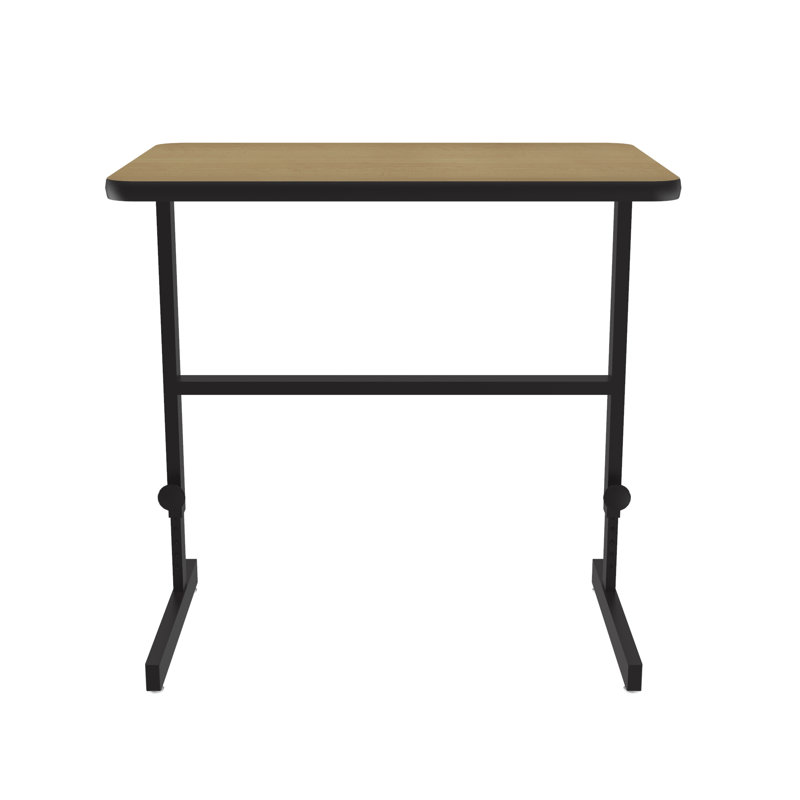 Bureau pour travailler debout en stratifié haute pression, Érable Fushion, H 34 po x l 36 po x P 24 po