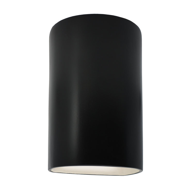 Applique murale d'extérieur 1 lumière Ambiance, Noir mat carbone