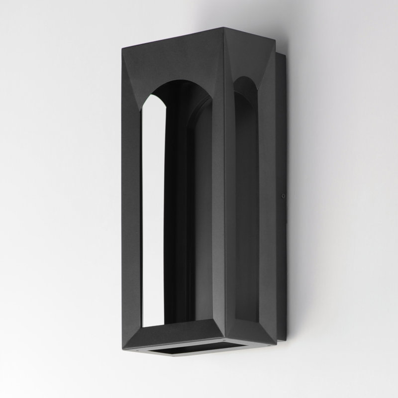 Brasilia-Outdoor Wall Mount, 18" H x 8" W x 5.5" D