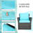 Wood 4 - Person Patio Conversation Set with Cushions-1152477795