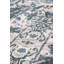Flight Damask Area Rug in Blue/Taupe/Silver-427405290