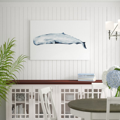 «Whale Portrait II», peinture sur toile