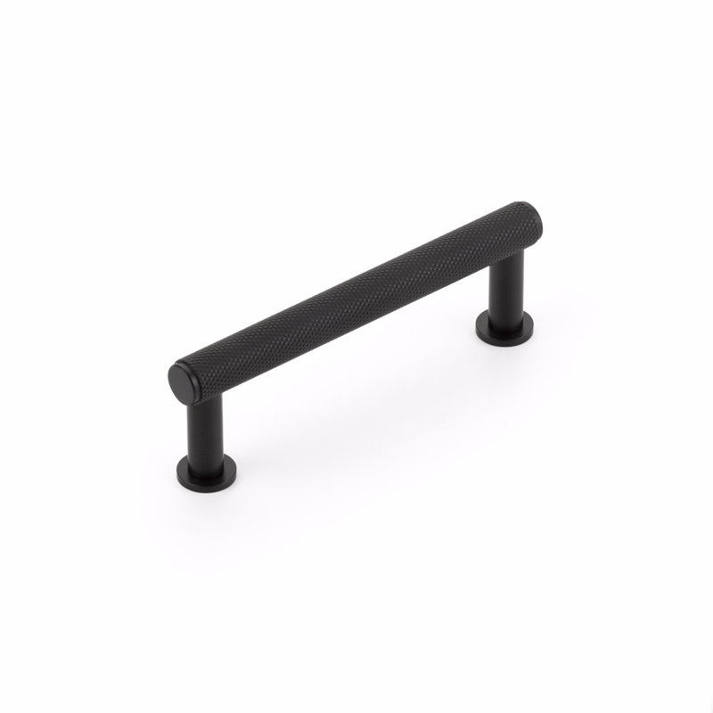 Pub House Bar / Handle Pull, Matte Black, 3.5