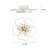 21.65'' Creative Heart-Shaped Ceiling Light With Fan
