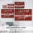 Red Merry and Bright-Gallery Wrapped Canvas-506194766