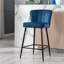 Catharina Upholstered Counter Stool with Metal Frame-2035920793