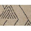 Tapis oriental marocain fait à la main à motif de chevrons 7 x 10