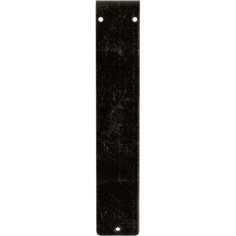 Support en fer forgé Maria, Argenté antique chaleureux, H 10 po x l 2 po x P 7,5 po