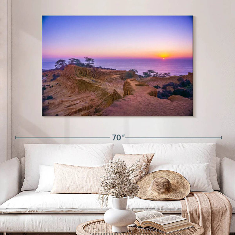 Gillard Torrey Pines Sunset, H 34 po x l 51 po