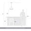 Luminaire suspendu 3 lumières Eloise