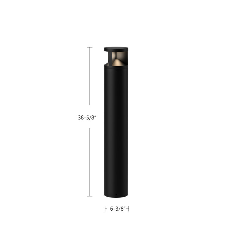 Glen LED Bollard Light, 36.63" H x 6.38" W x 6.38" D