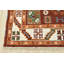 Tapis Kazak rouge 4 pi 1 po x 5 pi 11 po