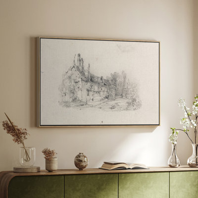 "Croquis rétro - 16ème" sur toile