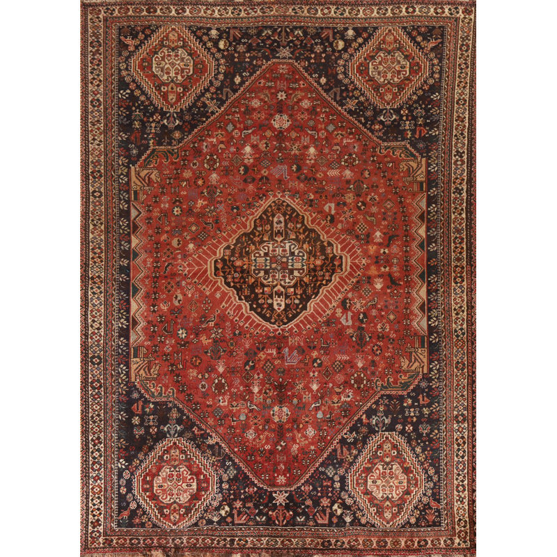 Vegetable Dye Traditional Area Rug 7x10