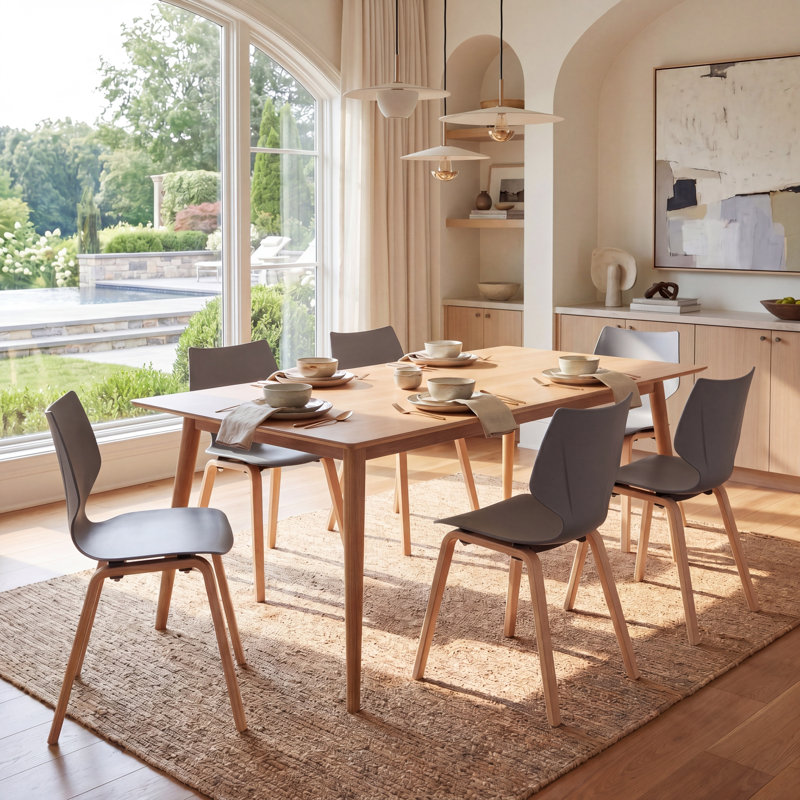 Darnel Molded Dining Chair, Gray