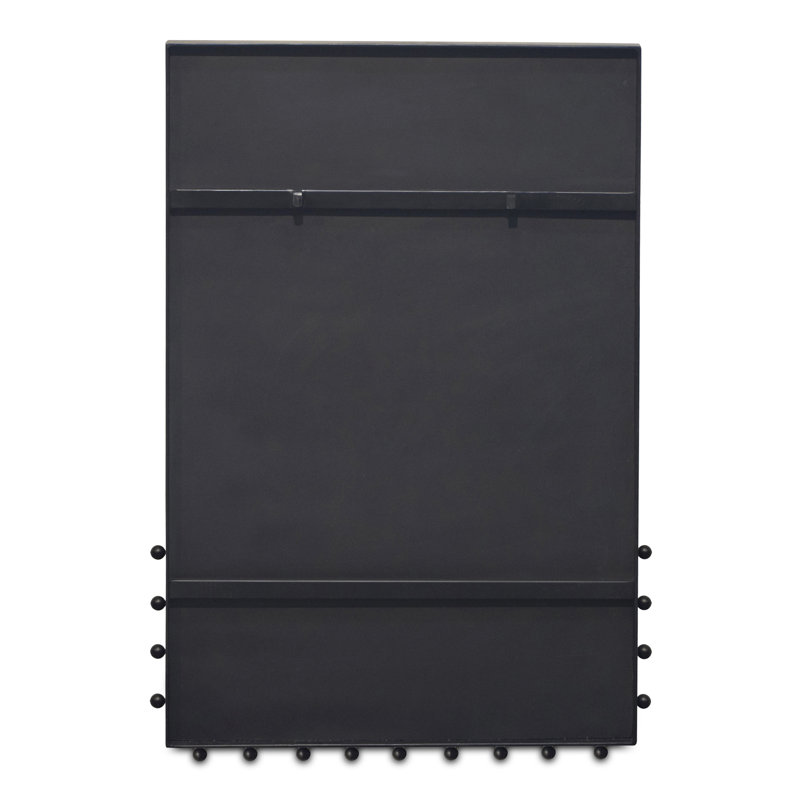 Miroir mural Figaro noir