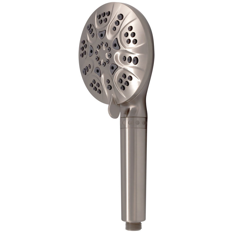 5" Round Thin 6-Function Filtered Adjustable Spray Hand Shower