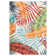 Modern Machine Washable Rug with Rubber Non-Slip Backing for Living Room, Dining Room, Bedroom, Office & Playroom
