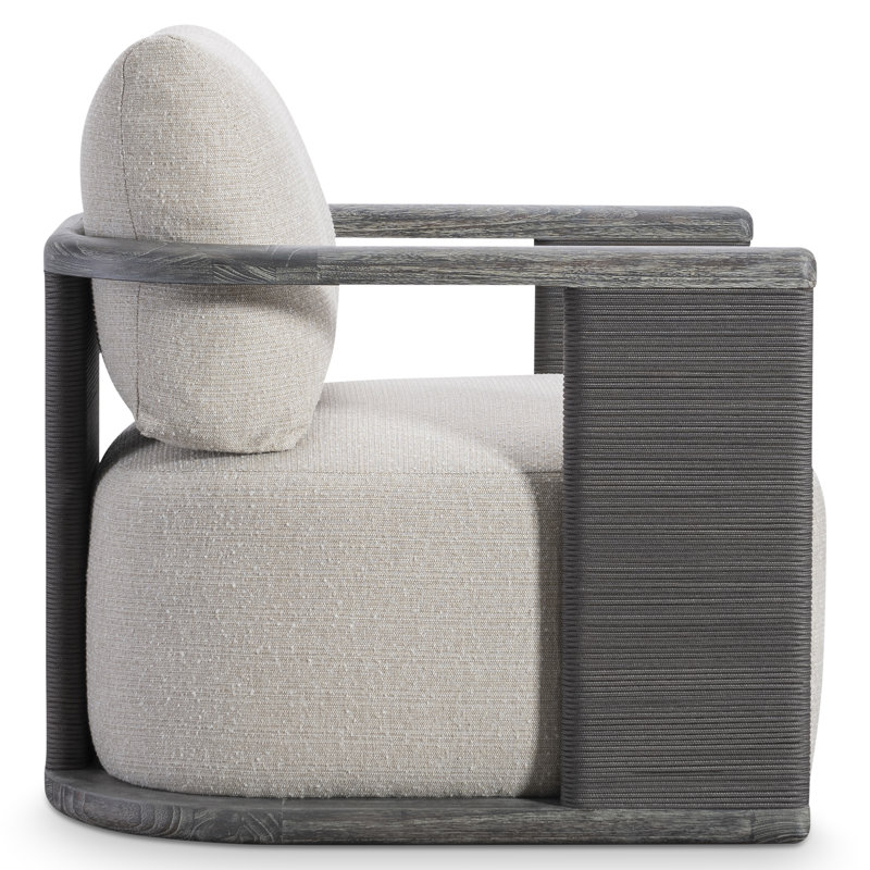 Andros Outdoor Teak Swivel Lounge Chair