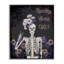 Spooky Vibes Only Skeleton Framed Giclee, design by Radhika Modi-1245661899-1245661909