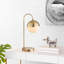 Lampe de bureau à finition laiton de 20,5 po Gareth-2038489230