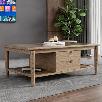 New Chinese Style Solid Wood Coffee Table