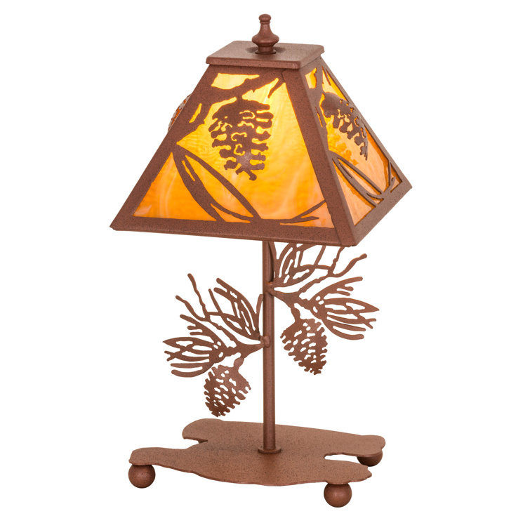 Rustic Lodge Table Lamp