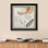 Ensemble de 2 impressions murales de fleurs de magnolia doux et neutres décoratives crème minimaliste - impression encadrée de 2 pièces sur papier dans la chambre principale
